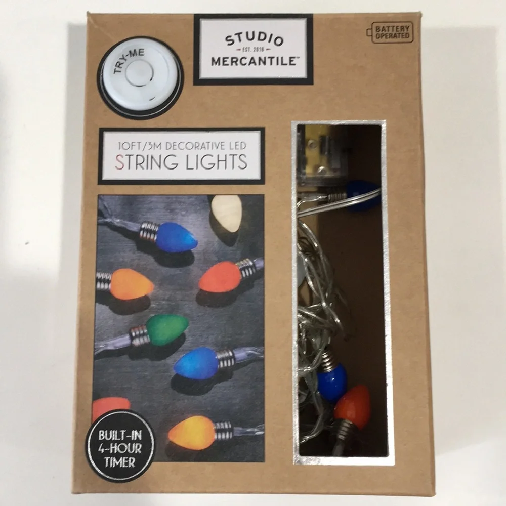 - Colorful lights